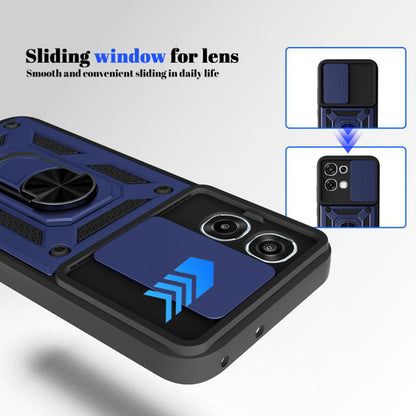 Puzdro pre Oppo A6 Pro 5G / A6 Pro 4G, Techsuit, CamShield, Modrá