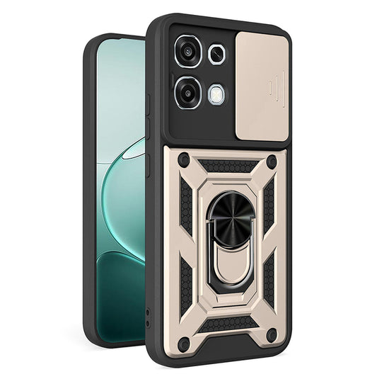 Puzdro pre Oppo A6 Pro 5G / A6 Pro 4G, Techsuit, CamShield, Zlaté