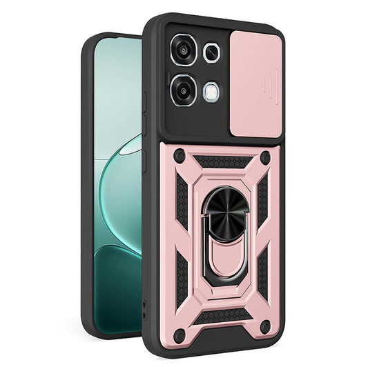 Puzdro pre Oppo A6 Pro 5G / A6 Pro 4G, Techsuit, CamShield, Ružovo zlaté