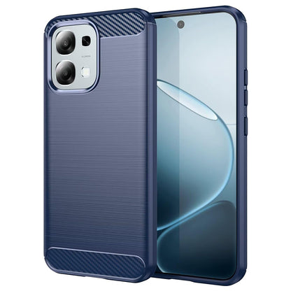 Obal na Oppo A6 Pro 5G / A6 Pro 4G, Techsuit, Karbón, Modrý