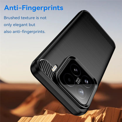 Obal na Oppo A6 Pro 5G / A6 Pro 4G, Techsuit, Karbón, Modrý