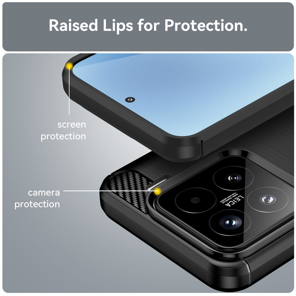 Obal na Oppo A6 Pro 5G / A6 Pro 4G, Techsuit, Karbón, Modrý