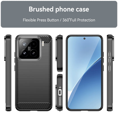 Obal na Oppo A6 Pro 5G / A6 Pro 4G, Techsuit, Karbón, Modrý