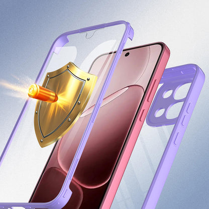 Puzdro na Oppo A6 Pro 5G / A6 Pro 4G, Techsuit, ColorVerse 360, Fialové