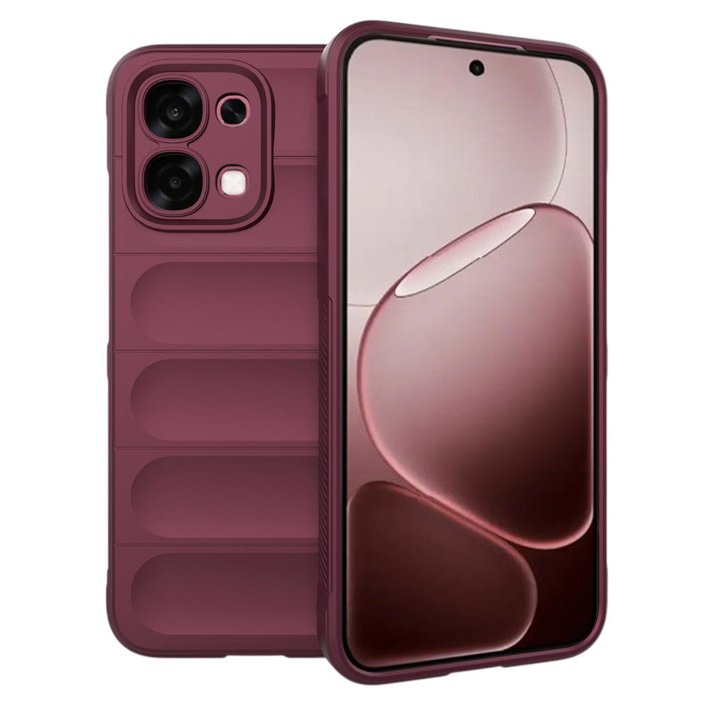 Obal na Oppo A6 Pro 5G / A6 Pro 4G, Techsuit, Magic Shield, vínový