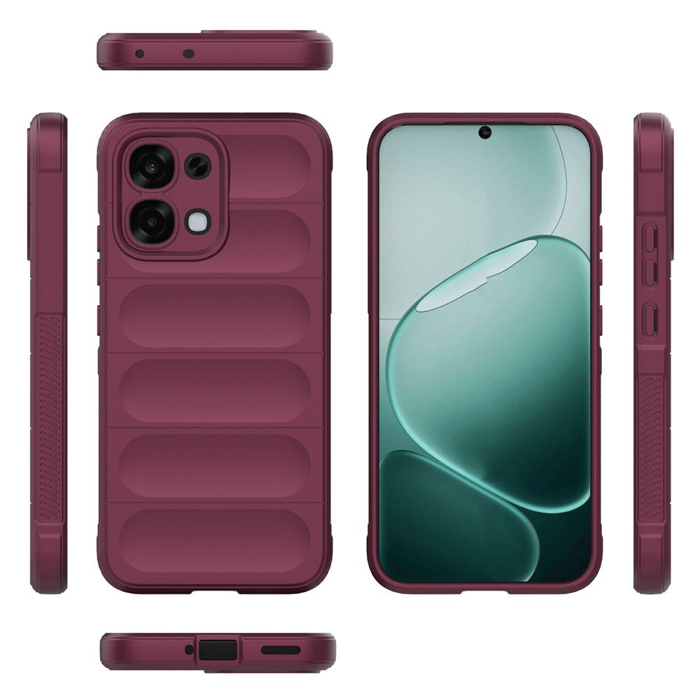 Obal na Oppo A6 Pro 5G / A6 Pro 4G, Techsuit, Magic Shield, vínový