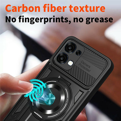 Puzdro pre Oppo A6 Pro 5G / A6 Pro 4G, Techsuit, RuggedCam, Čierne