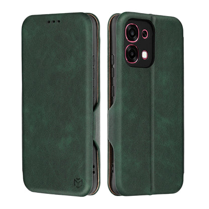 Puzdro pre Oppo A6 Pro 5G / A6 Pro 4G, Techsuit, Safe Wallet Plus, Zelené
