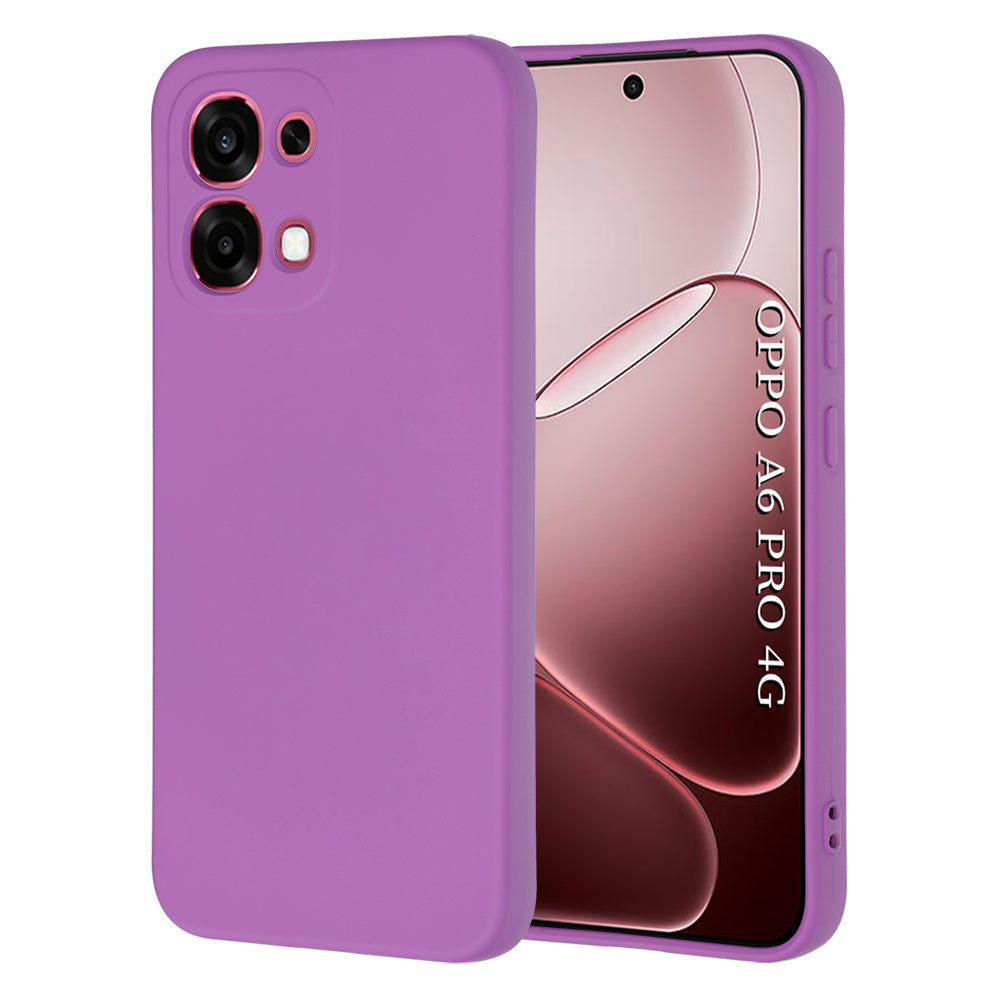 Obal na Oppo A6 Pro 5G / A6 Pro 4G, Techsuit, SoftFlex, fialový