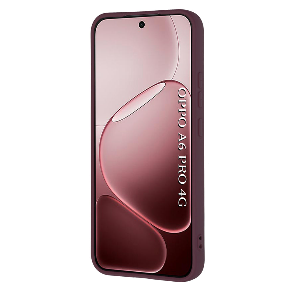 Puzdro pre Oppo A6 Pro 5G / A6 Pro 4G, Techsuit, SoftFlex, Bordová