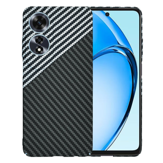 Puzdro pre Oppo A60, Techsuit, Carbonite FiberShell, Čierno sivé