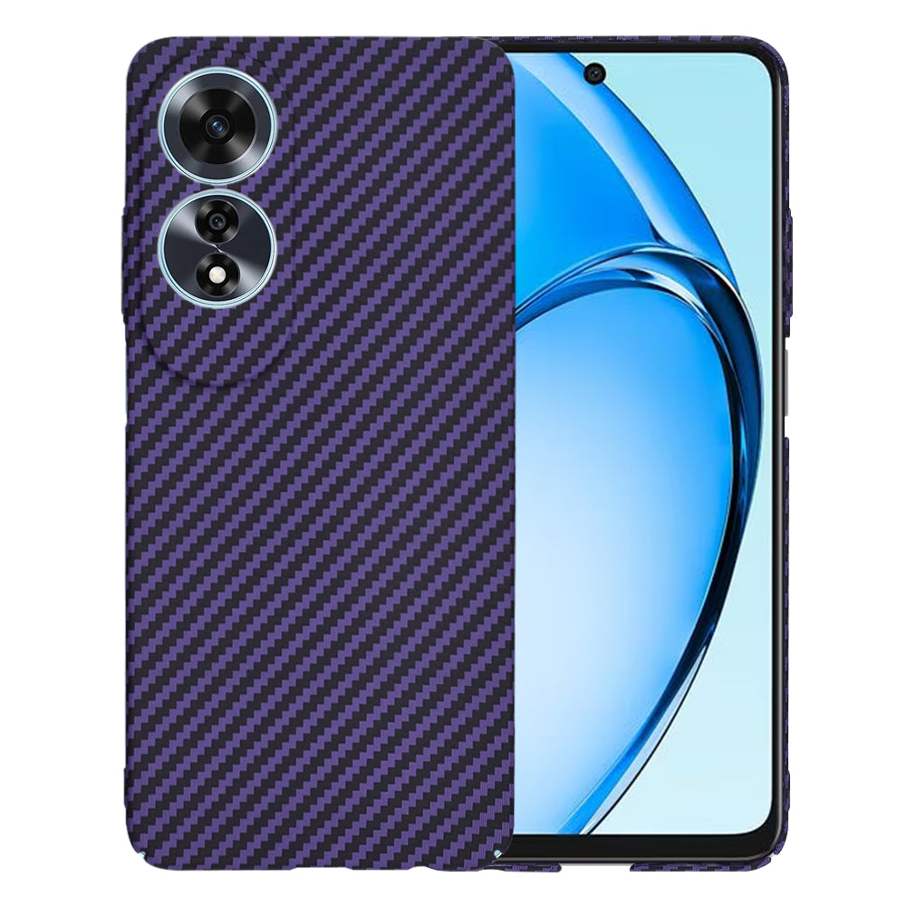Puzdro na Oppo A60, Techsuit, Carbonite FiberShell, fialové