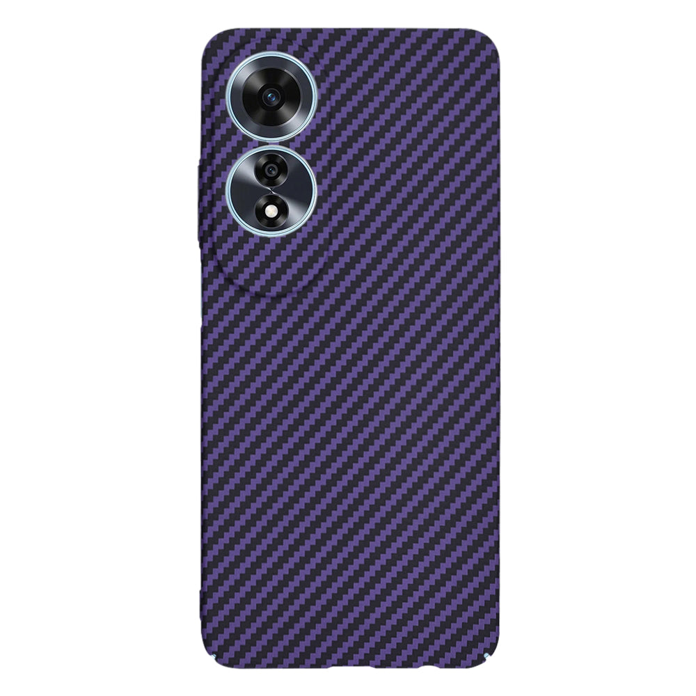 Puzdro na Oppo A60, Techsuit, Carbonite FiberShell, fialové
