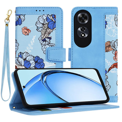 Puzdro pre Oppo A60, Techsuit, FlipCraft, Modrá