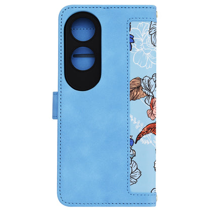Puzdro pre Oppo A60, Techsuit, FlipCraft, Modrá