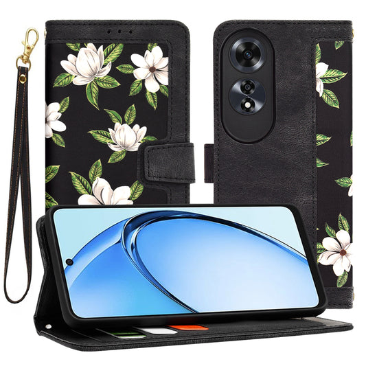 Puzdro na Oppo A60, Techsuit, FlipCraft, Čierne