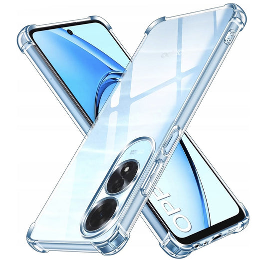 Obal na Oppo A60, Techsuit, nárazuvzdorný priehľadný, transparentný