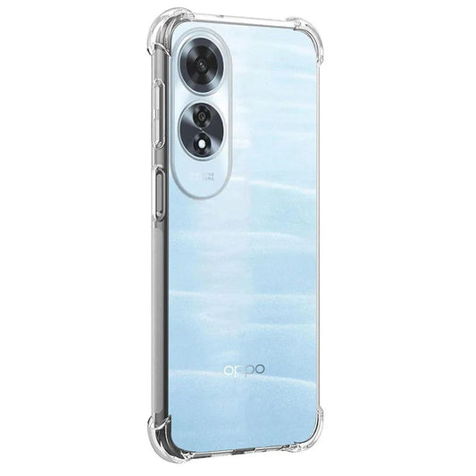 Obal na Oppo A60, Techsuit, nárazuvzdorný priehľadný, transparentný