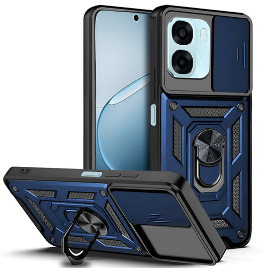 Puzdro pre Oppo A6k 4G / A6x 4G / A6x, Techsuit, CamShield, Modrá