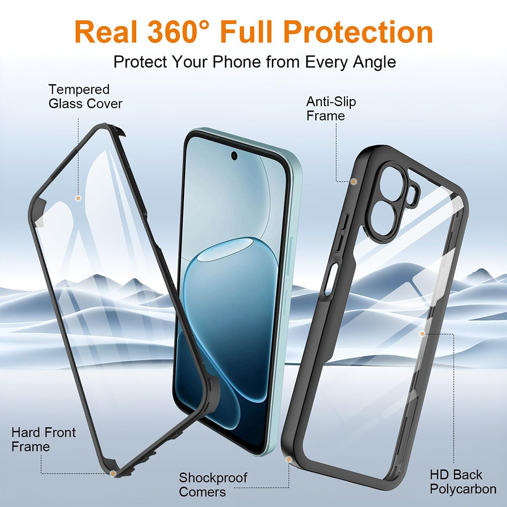 Puzdro pre Oppo A6k 4G / A6x 4G / A6x, Techsuit, ColorVerse 360, Modrá