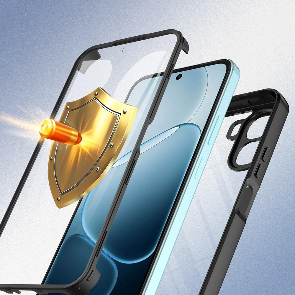 Puzdro pre Oppo A6k 4G / A6x 4G / A6x, Techsuit, ColorVerse 360, Čierna