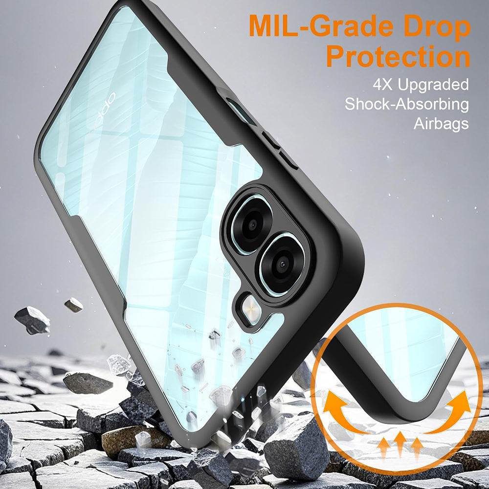 Puzdro pre Oppo A6k 4G / A6x 4G / A6x, Techsuit, ColorVerse 360, Čierna