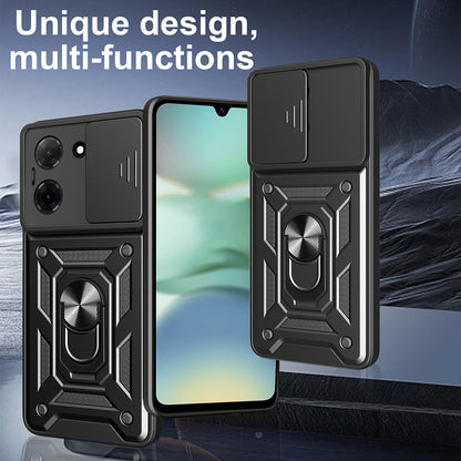 Puzdro pre Oppo A6x 4G / A6x, Techsuit, CamShield, Čierne