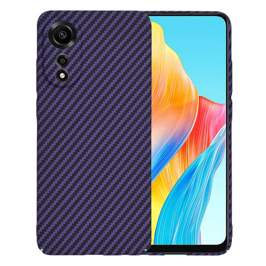 Puzdro pre Oppo A78 4G, Techsuit, Carbonite FiberShell, Fialové