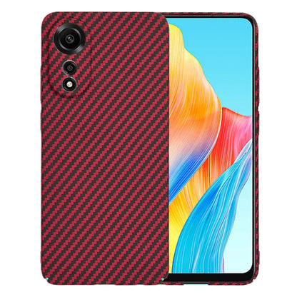 Puzdro pre Oppo A78 4G, Techsuit, Carbonite FiberShell, červené