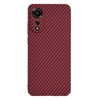 Puzdro pre Oppo A78 4G, Techsuit, Carbonite FiberShell, červené