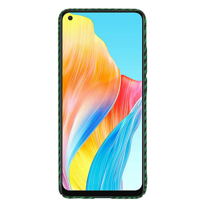 Case for Oppo A78 4G, Techsuit, Carbonite FiberShell, Green