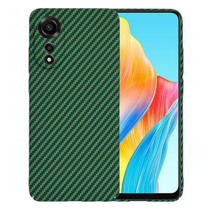Case for Oppo A78 4G, Techsuit, Carbonite FiberShell, Green