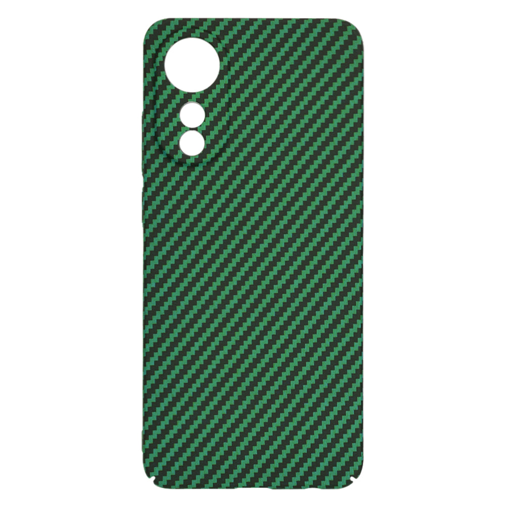 Case for Oppo A78 4G, Techsuit, Carbonite FiberShell, Green