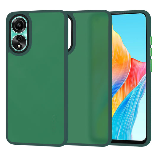 Puzdro pre Oppo A78 4G, Techsuit, HaloFrost, Zelené