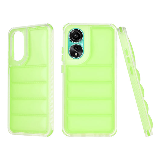 Puzdro pre Oppo A78 4G, Techsuit, Wave Shield, Zelené