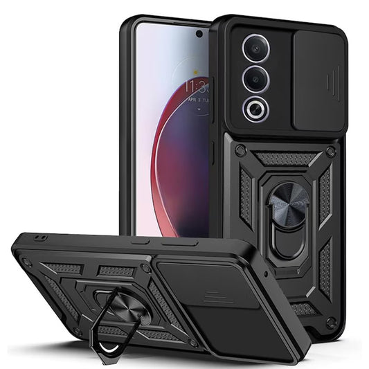 Puzdro pre Oppo A80, Techsuit, CamShield, Čierne