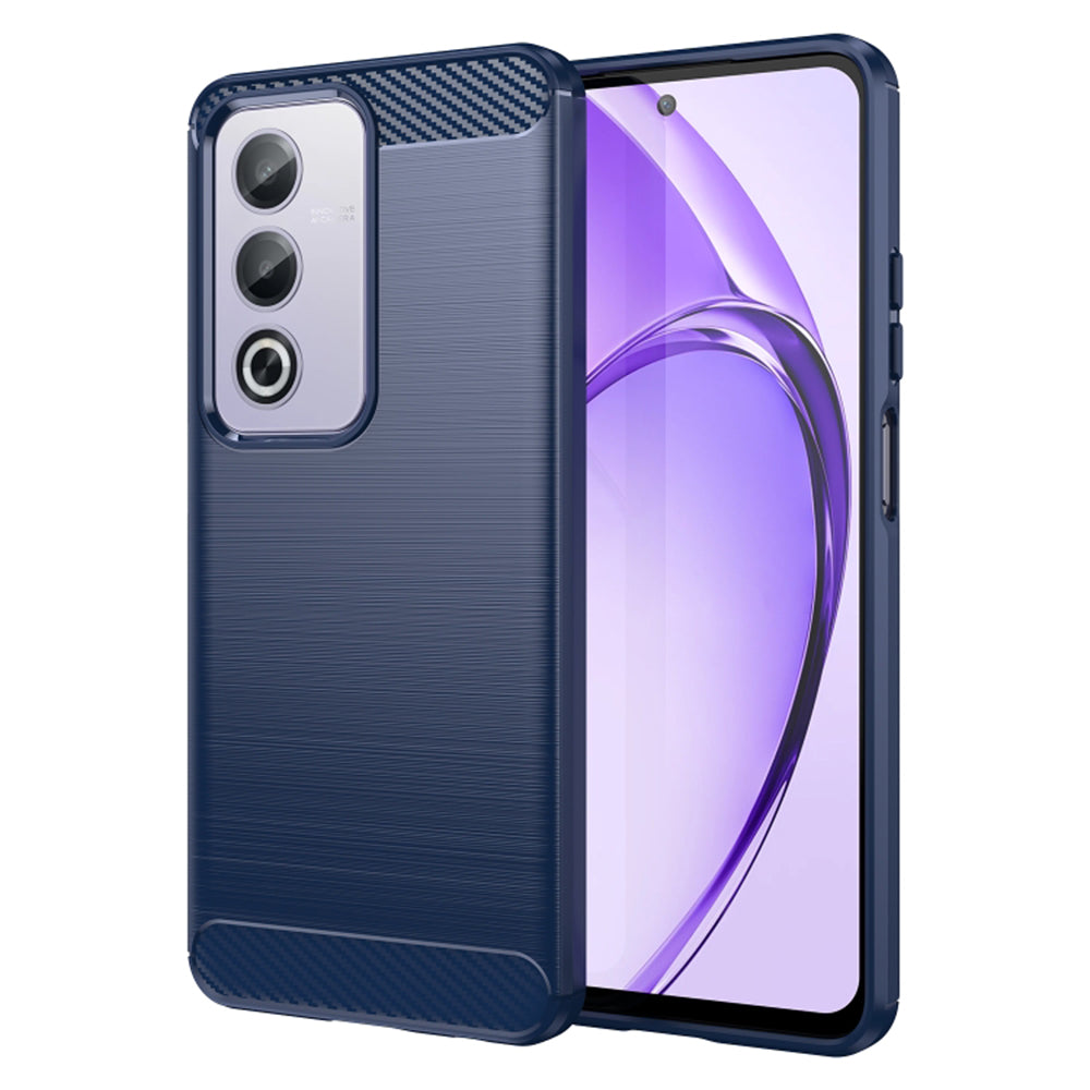 Obal na Oppo A80, Techsuit, Karbón, Modrý