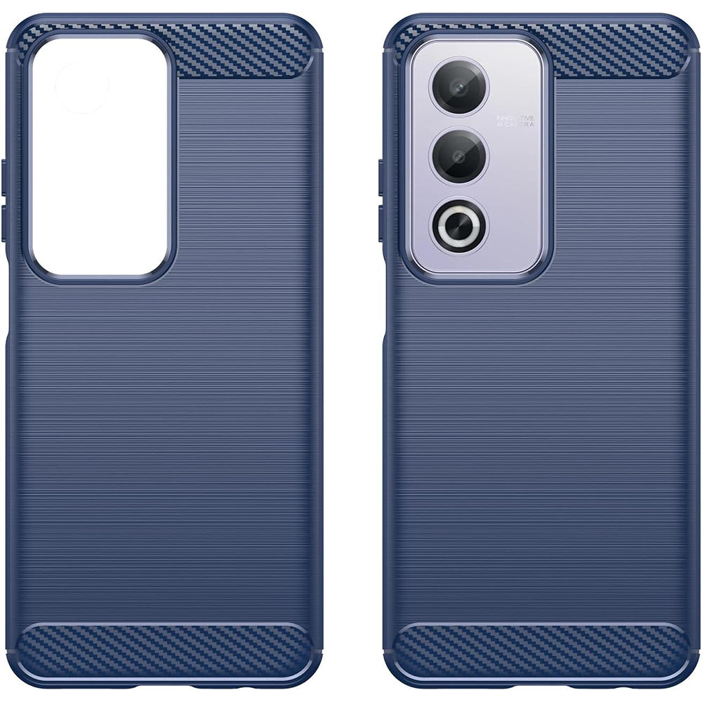 Obal na Oppo A80, Techsuit, Karbón, Modrý
