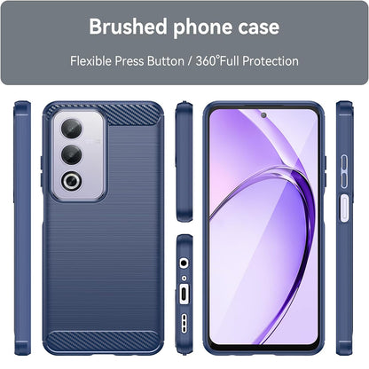 Obal na Oppo A80, Techsuit, Karbón, Modrý