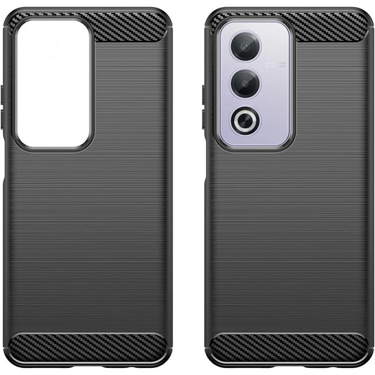 Obal na Oppo A80, Techsuit, Karbón, Čierny