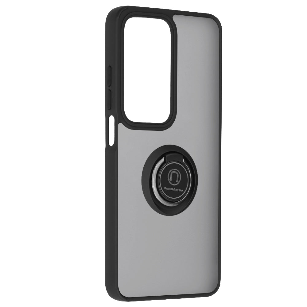 Puzdro na Oppo A80, Techsuit, Glinth, čierne