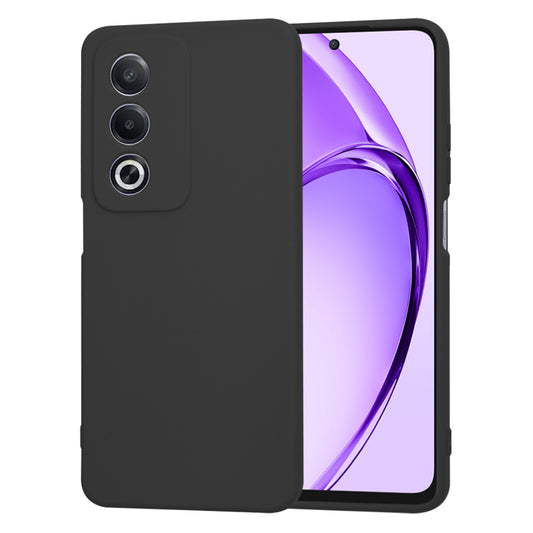 Puzdro pre Oppo A80, Techsuit, SoftFlex, Čierne