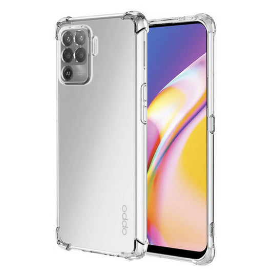 Obal na Oppo A94 / Reno5 Lite, Techsuit, nárazuvzdorný priehľadný, transparentný
