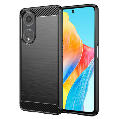 Puzdro pre Oppo A98, Techsuit, Carbon, Čierne