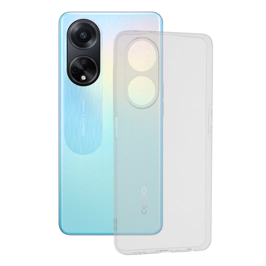Puzdro pre Oppo A98, Techsuit, Priehľadné, Transparentné