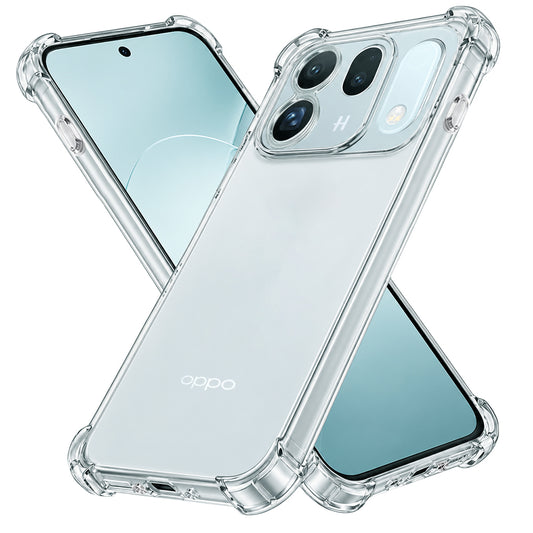 Puzdro pre Oppo Find X10, Techsuit, Shockproof Clear, priehľadné