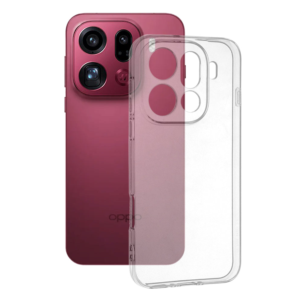 Puzdro pre Oppo Find X9 Pro, Techsuit, Clear, Transparent