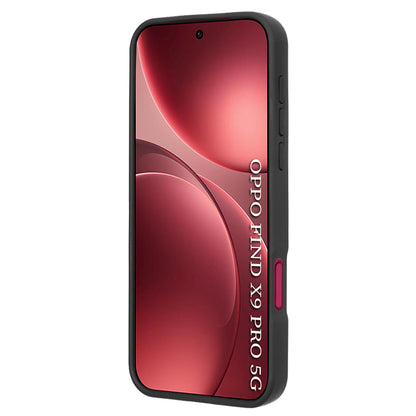 Puzdro pre Oppo Find X9 Pro, Techsuit, Glinth, Čierne