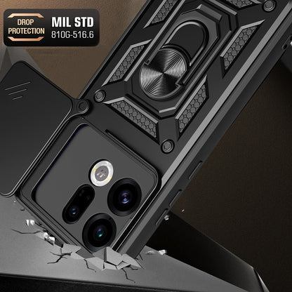 Puzdro pre Oppo Find X9, Techsuit, CamShield, Čierne