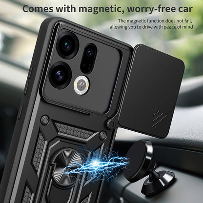 Puzdro pre Oppo Find X9, Techsuit, CamShield, Čierne